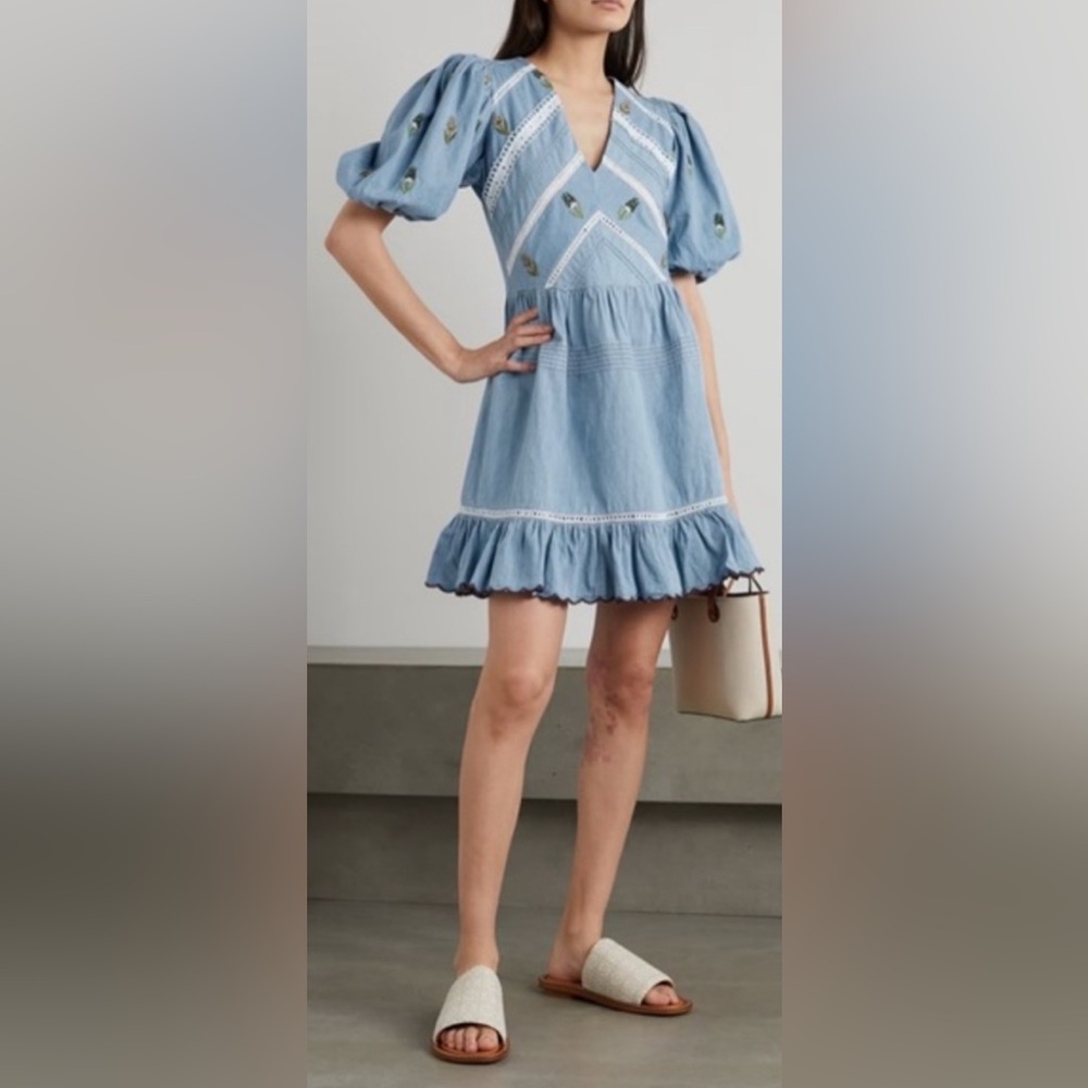Lug Von Siga Emma Embroidered Spring Dress